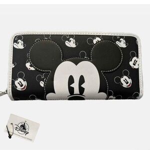 Loungefly Disney Mickey Mouse Zip Around Wallet Ready for Gifting